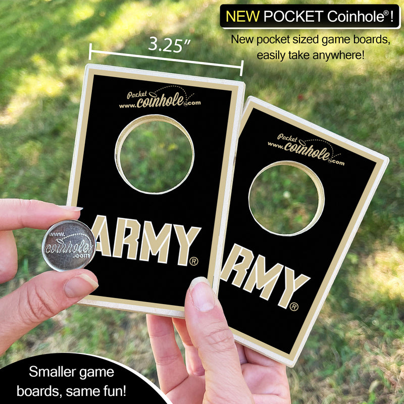 US Military Academy ARMY POCKET Coinhole®