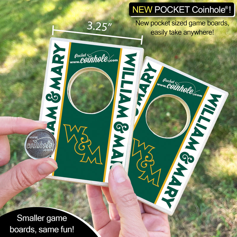 William & Mary POCKET Coinhole®