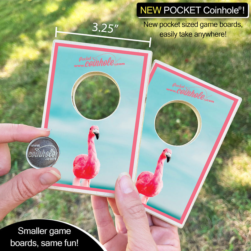 Flamingo POCKET Coinhole®