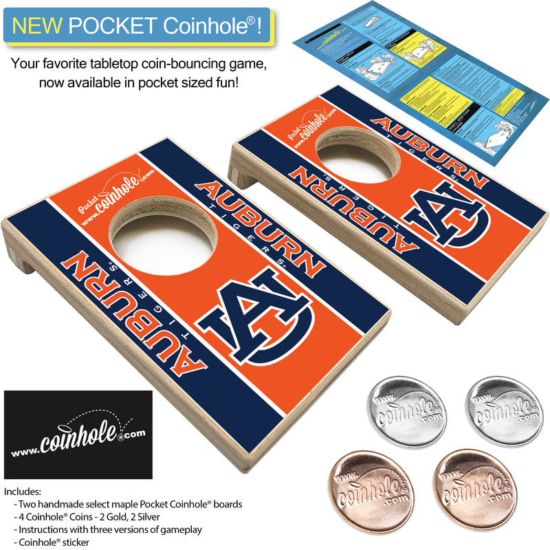 Auburn University POCKET Coinhole®