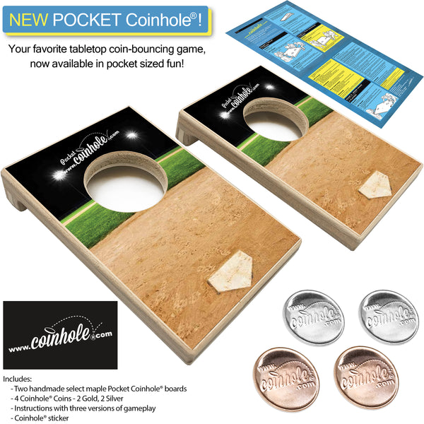 Baseball POCKET Coinhole®