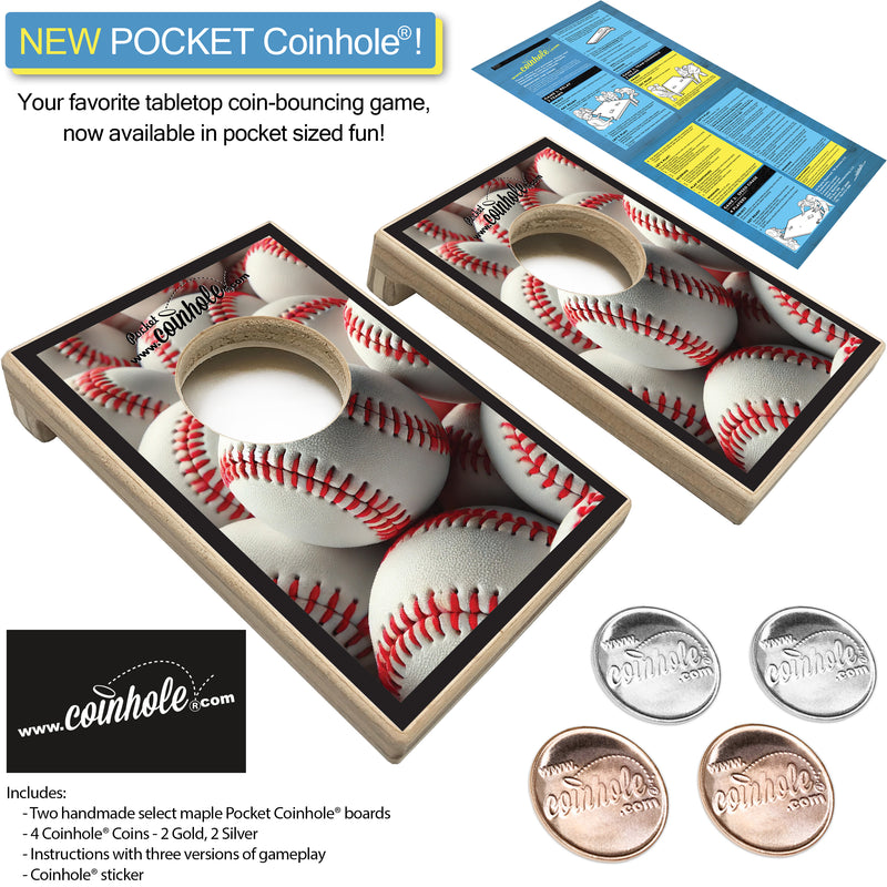 Baseball Balls POCKET Coinhole®