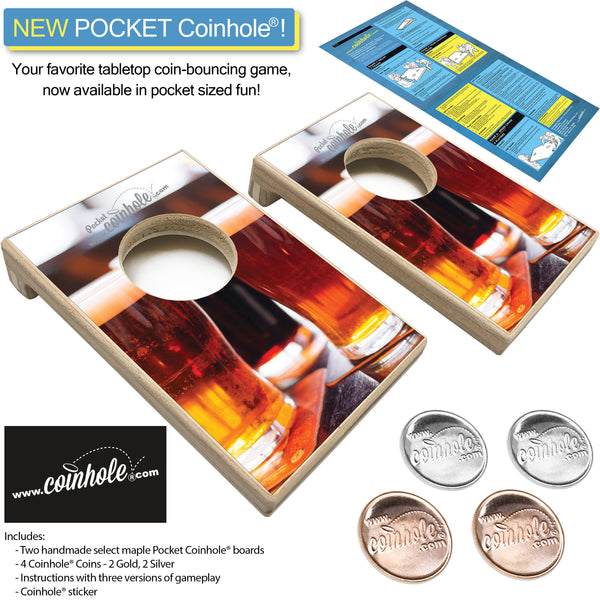 Beer Inspired POCKET Coinhole®