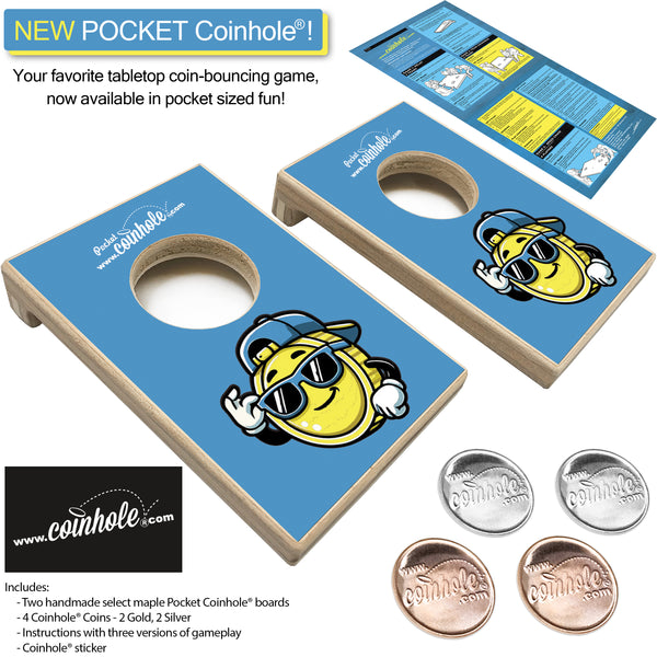 Blue Coin POCKET Coinhole®