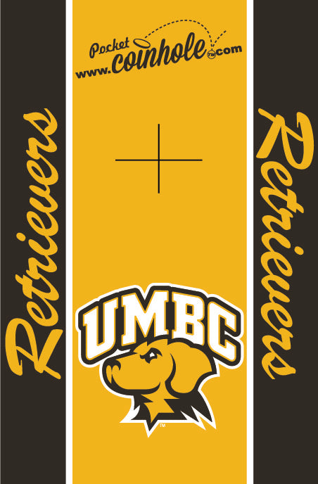 University of Maryland Baltimore County UMBC POCKET Coinhole®