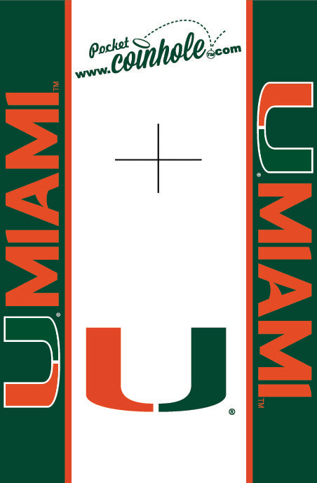 University of Miami POCKET Coinhole®