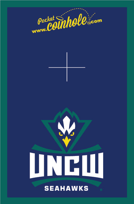 University of North Carolina Wilmington Blue POCKET Coinhole®