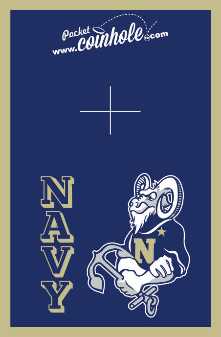 US Naval Academy POCKET Coinhole®