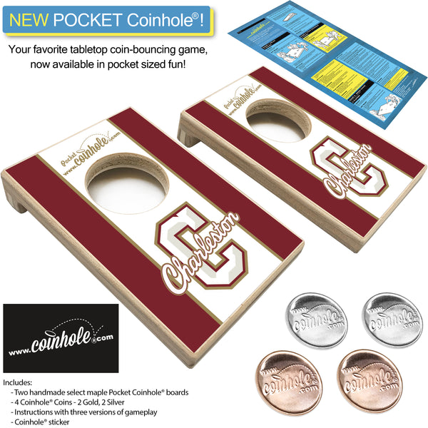 College of Charleston POCKET Coinhole®