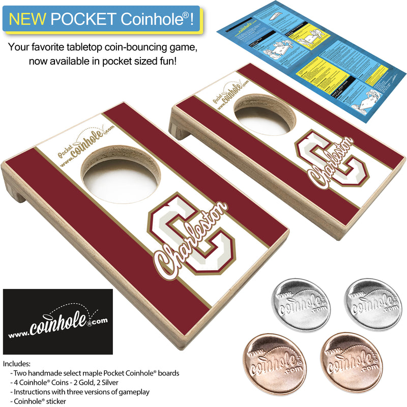 College of Charleston POCKET Coinhole®