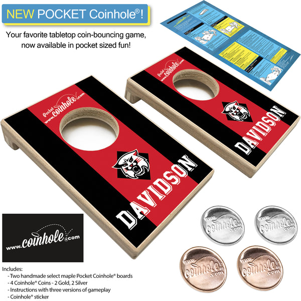 Davidson College POCKET Coinhole®