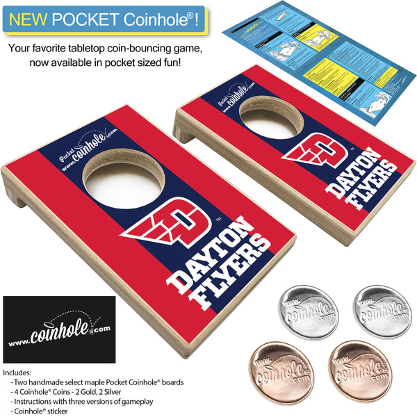 University of Dayton POCKET Coinhole®