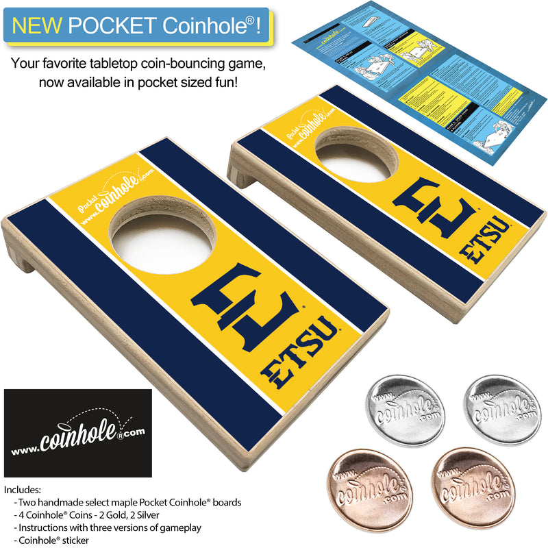 East Tennessee State University POCKET Coinhole®