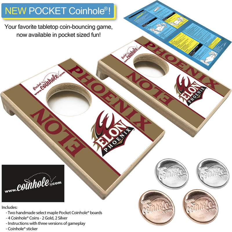 Elon University POCKET Coinhole®