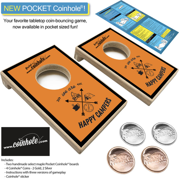 Happy Campers POCKET Coinhole®