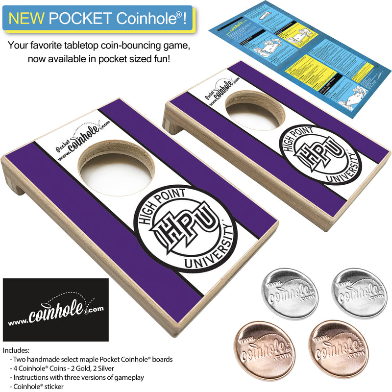 High Point University POCKET Coinhole®