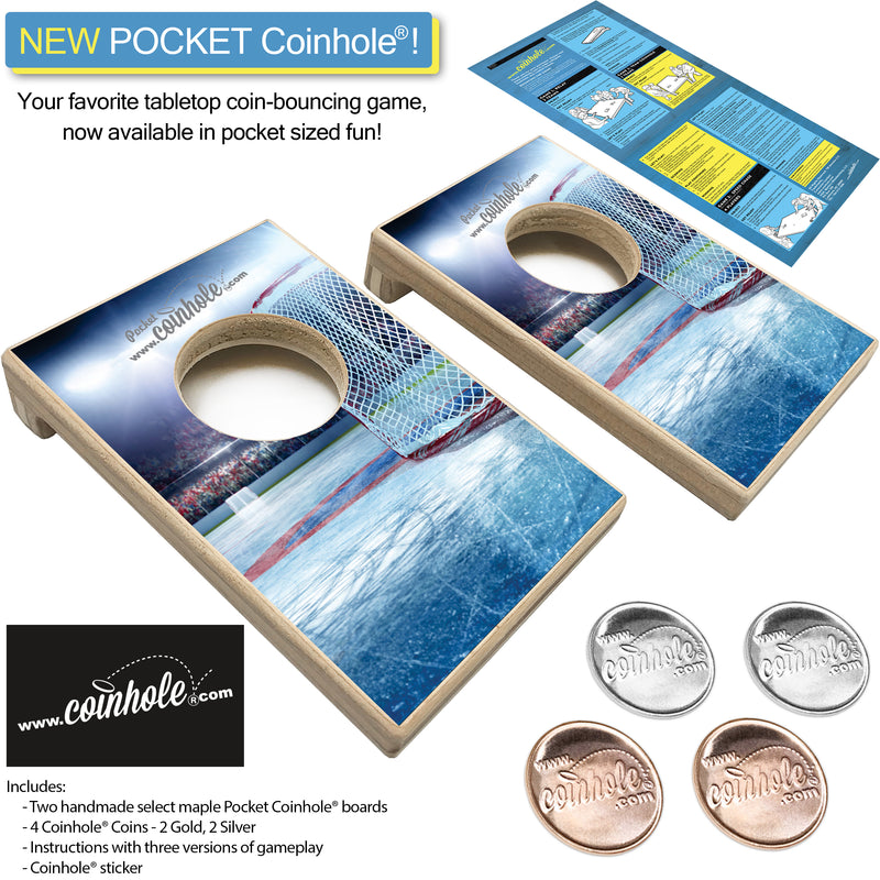 Ice Hockey POCKET Coinhole®