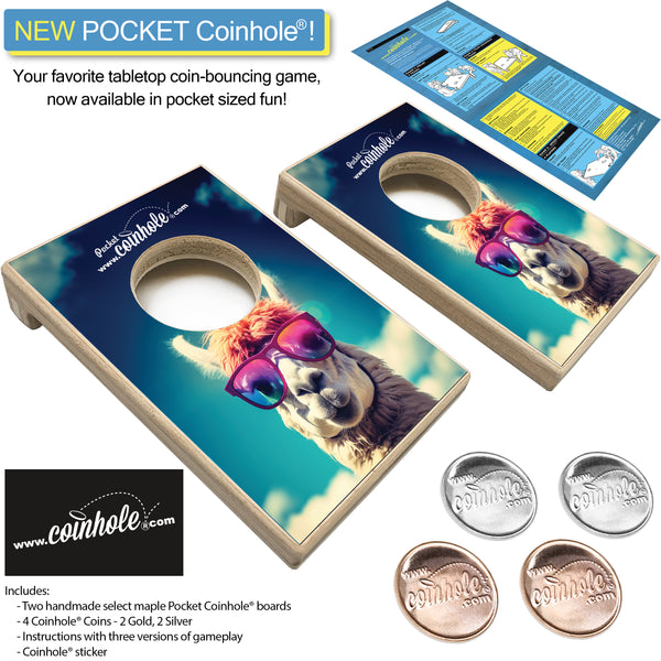 Llama POCKET Coinhole®