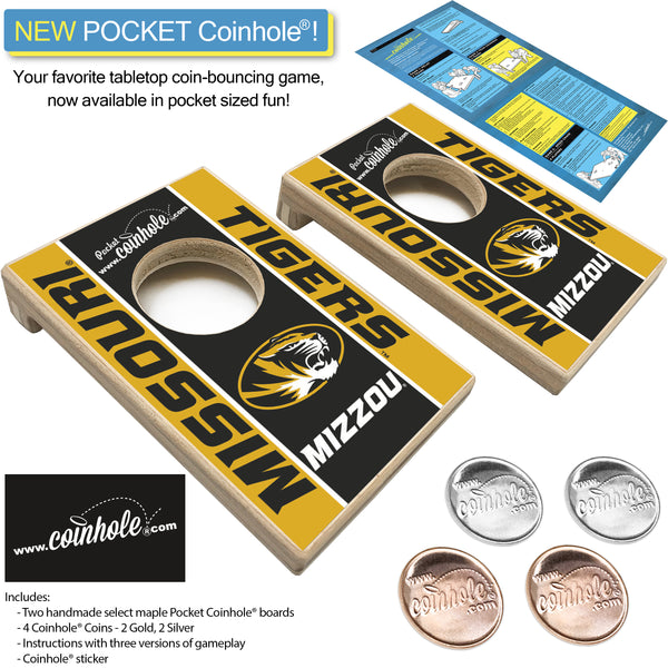 Missouri Tigers POCKET Coinhole®