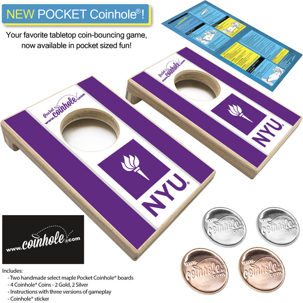 New York University POCKET Coinhole®