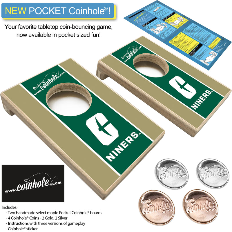 University of North Carolina Charlotte POCKET Coinhole®