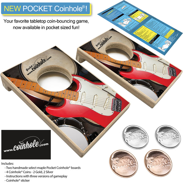 Rock N Roll POCKET Coinhole®