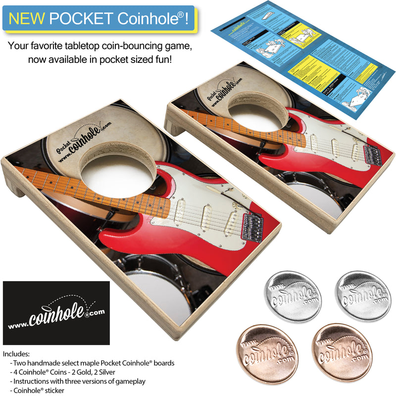 Rock N Roll POCKET Coinhole®