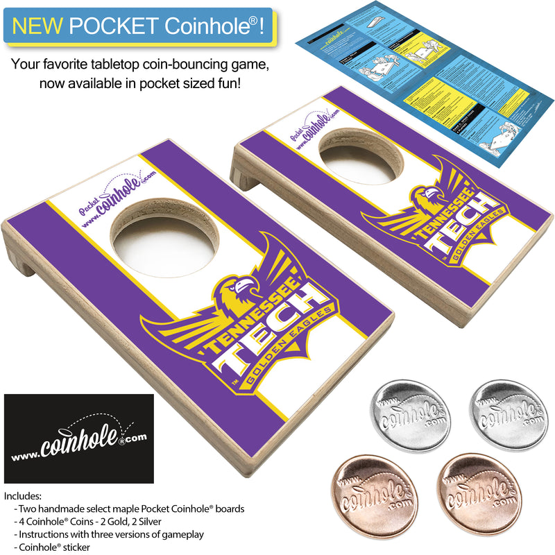 Tennessee Tech POCKET Coinhole®