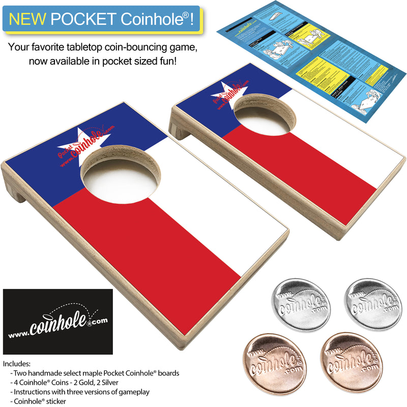 Texas Flag POCKET Coinhole®