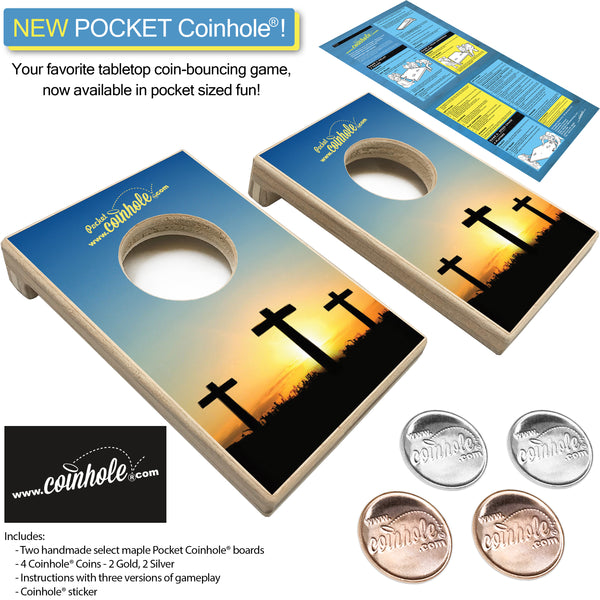 Three Crosses POCKET Coinhole®