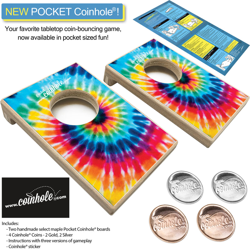 Tie-Dye POCKET Coinhole®