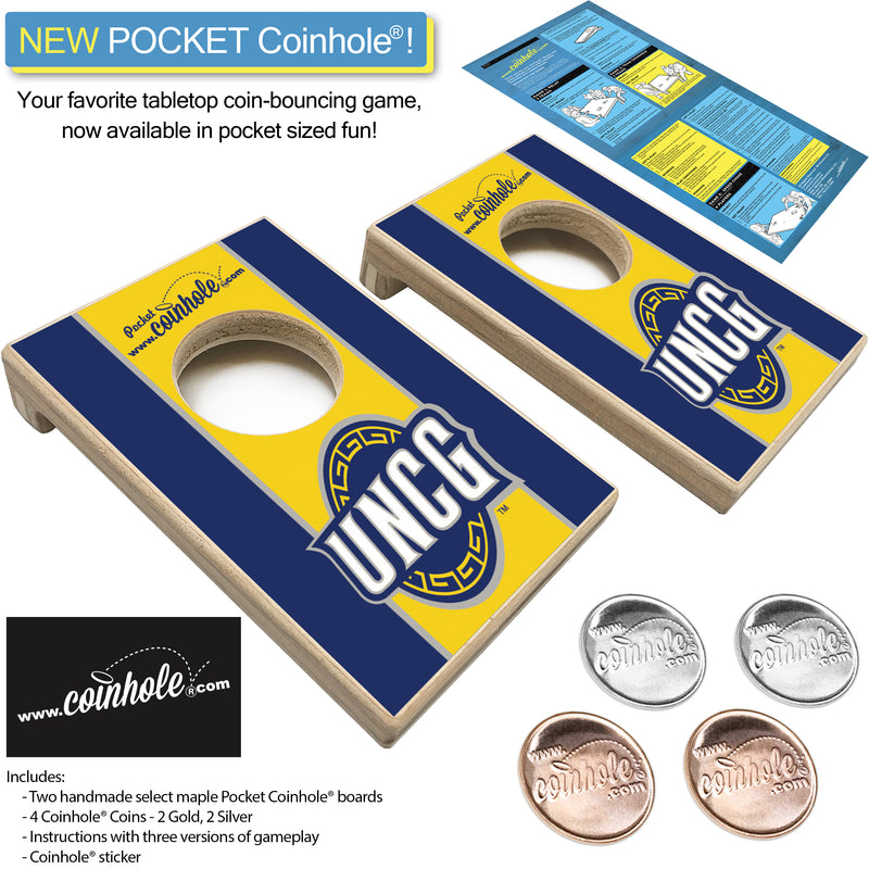 University of North Carolina Greensboro POCKET Coinhole®