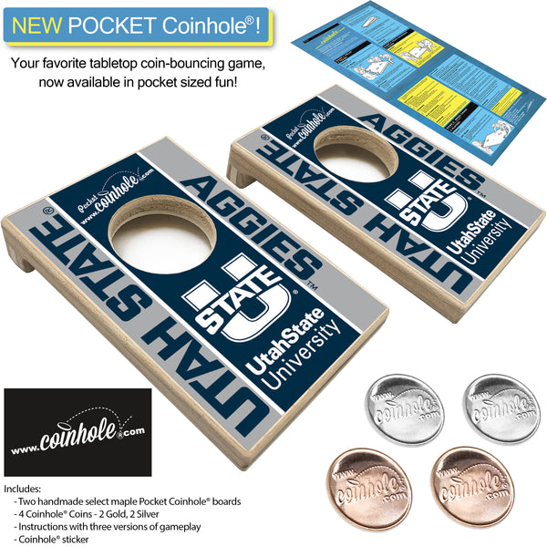 Utah State POCKET Coinhole®