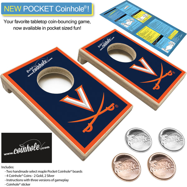 University of Virginia POCKET Coinhole®