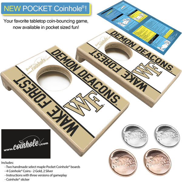 Wake Forest POCKET Coinhole®