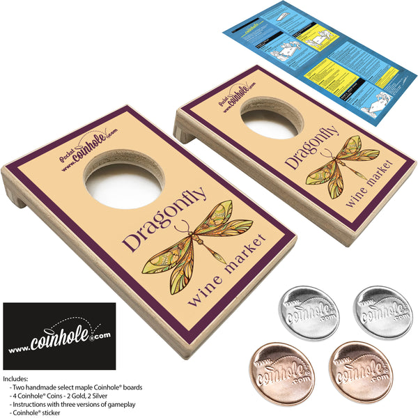 Custom POCKET Coinhole® Game Set