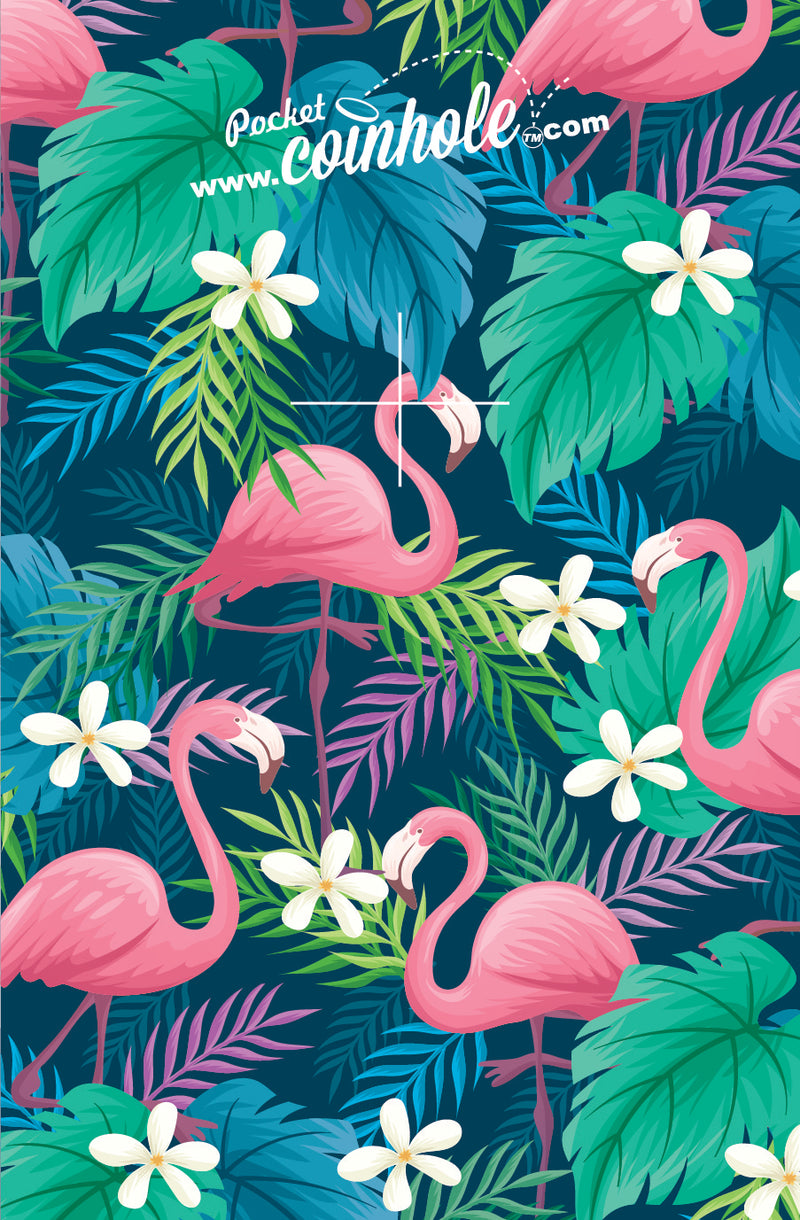 Tropical Flamingo POCKET Coinhole®