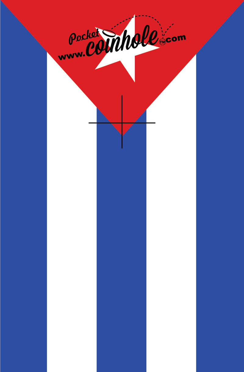 Cuba Flag POCKET Coinhole®