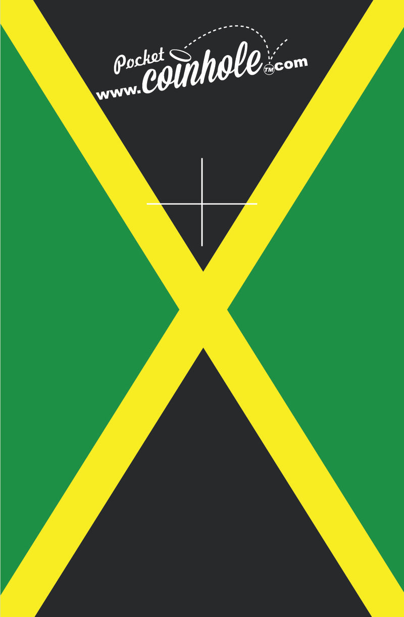 Jamaica Flag POCKET Coinhole®