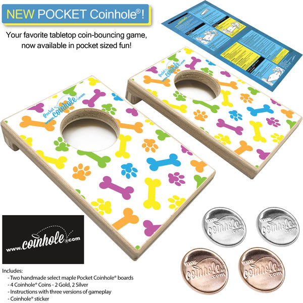 Dog Bone POCKET Coinhole®