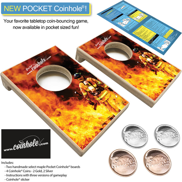 Fireman POCKET Coinhole®