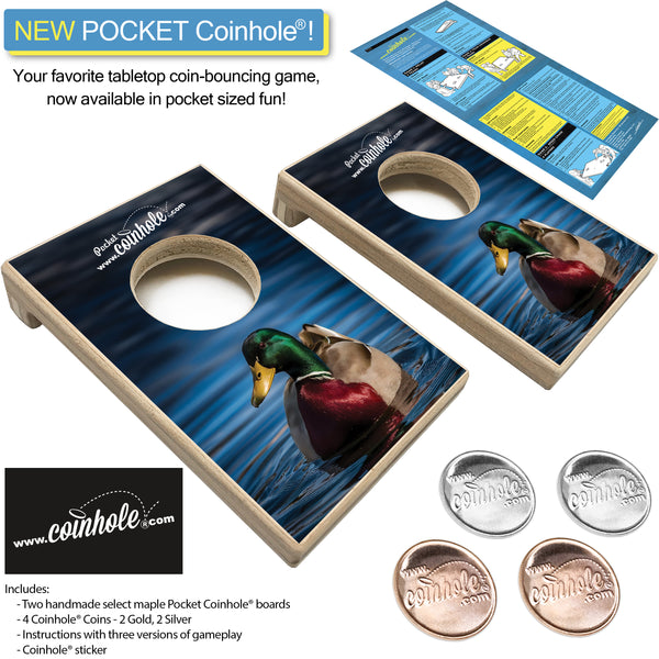 Mallard Duck POCKET Coinhole®