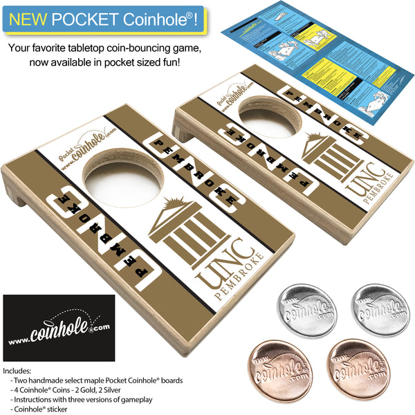 University of North Carolina Pembroke POCKET Coinhole®