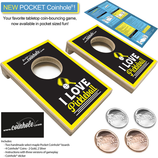 Pickle Ball POCKET Coinhole®