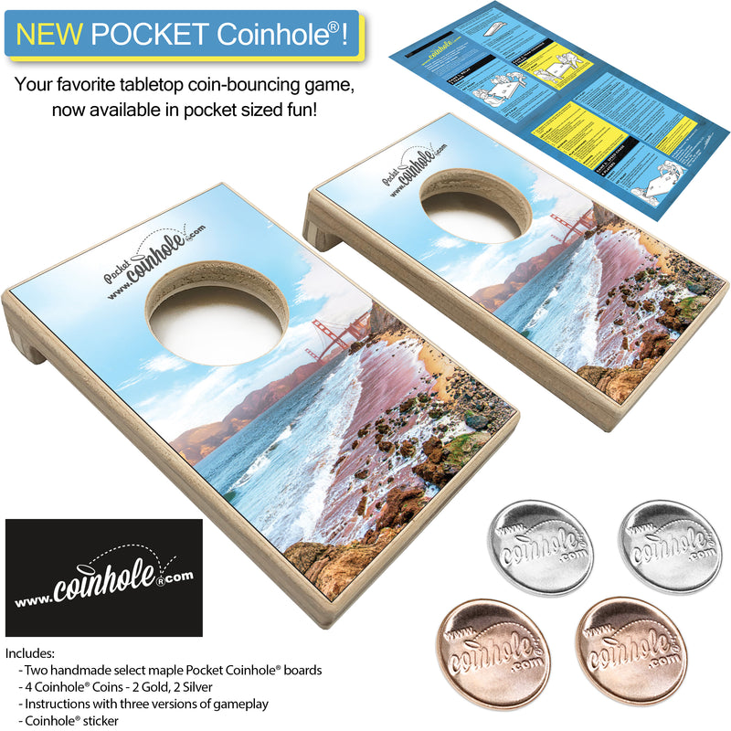 San Fransico California POCKET Coinhole®