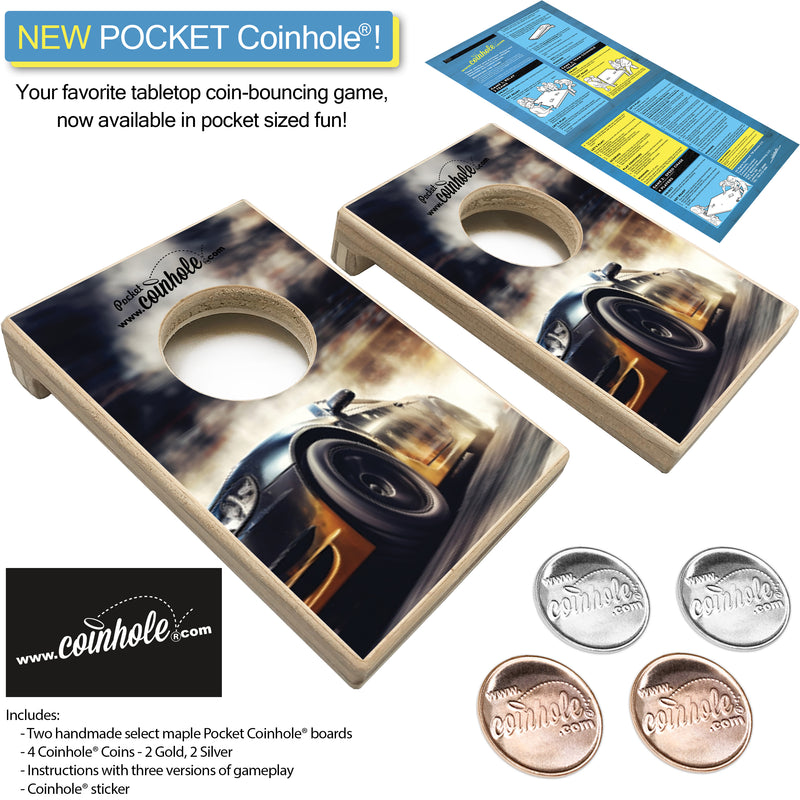 Race Car POCKET Coinhole®