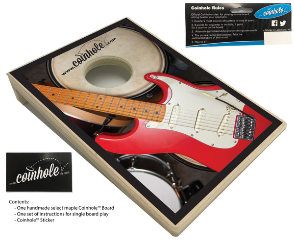 Rock N Roll Coinhole® Single Board