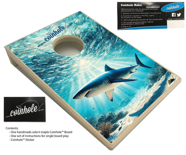 Shark Coinhole® Single Board