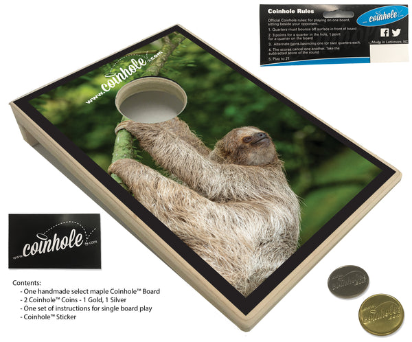Sloth Coinhole® Board