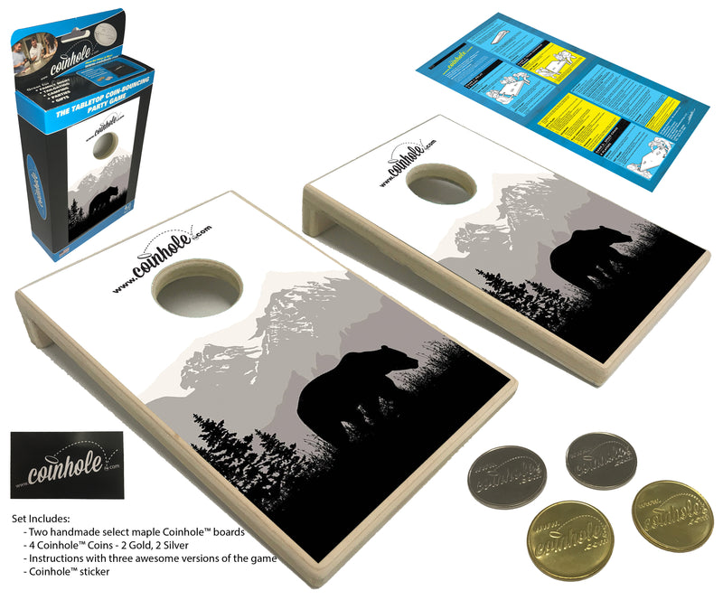 Bear Coinhole® Tabletop Game Set